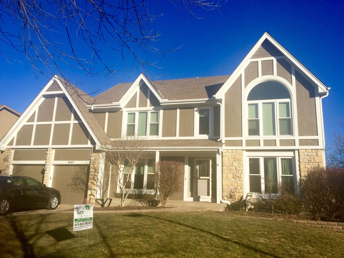 Surepoint exteriors timberbark james hardie siding lenexa ks