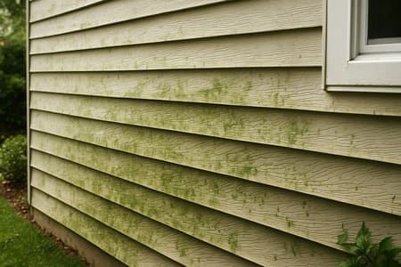 Siding has mold or mildew how to fix it and when to replace