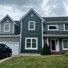 James Hardie Aged Pewter Siding in Olathe, KS 0