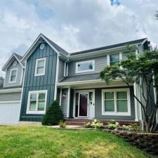 James Hardie Aged Pewter Siding in Olathe, KS 2