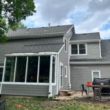 James Hardie Aged Pewter Siding in Olathe, KS 4