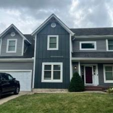 James Hardie Aged Pewter Siding in Olathe, KS