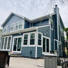 James Hardie Siding Evening Blue in Lenexa, Kansas