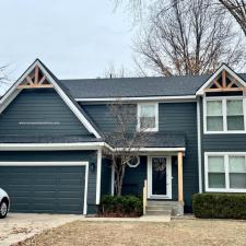 James Hardie Iron Gray Lap Siding in Shawnee, KS